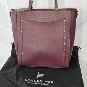 London-fog Women's Burgundy Bag